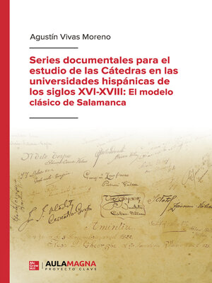 cover image of El modelo clásico de Salamanca